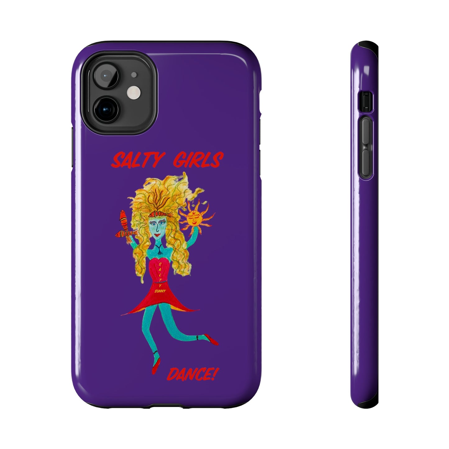 Salty Girls Dance - Purple Phone Cover