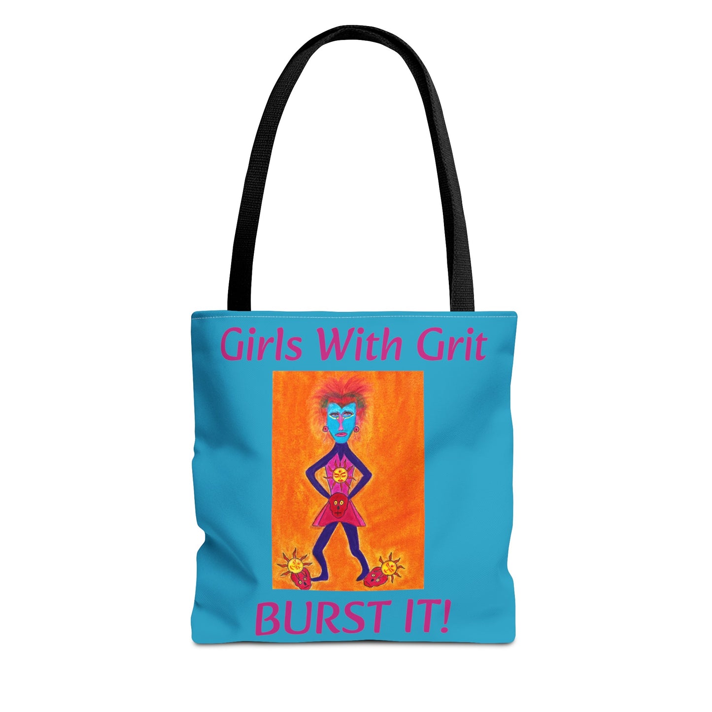 Girls With Grit - "Burst It!" - Tote Bag