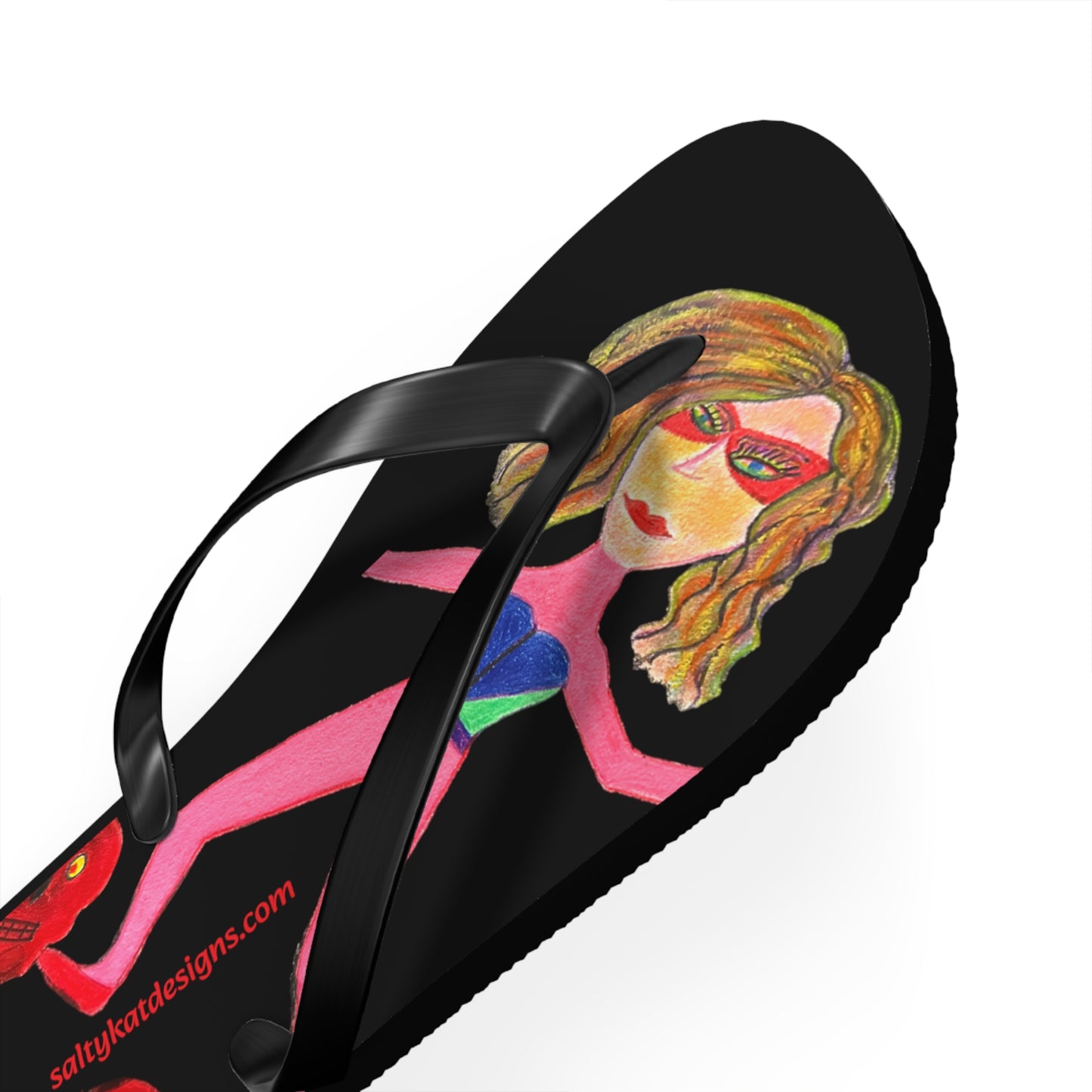 Super Heroine "PUSH" - Flip Flops (S)