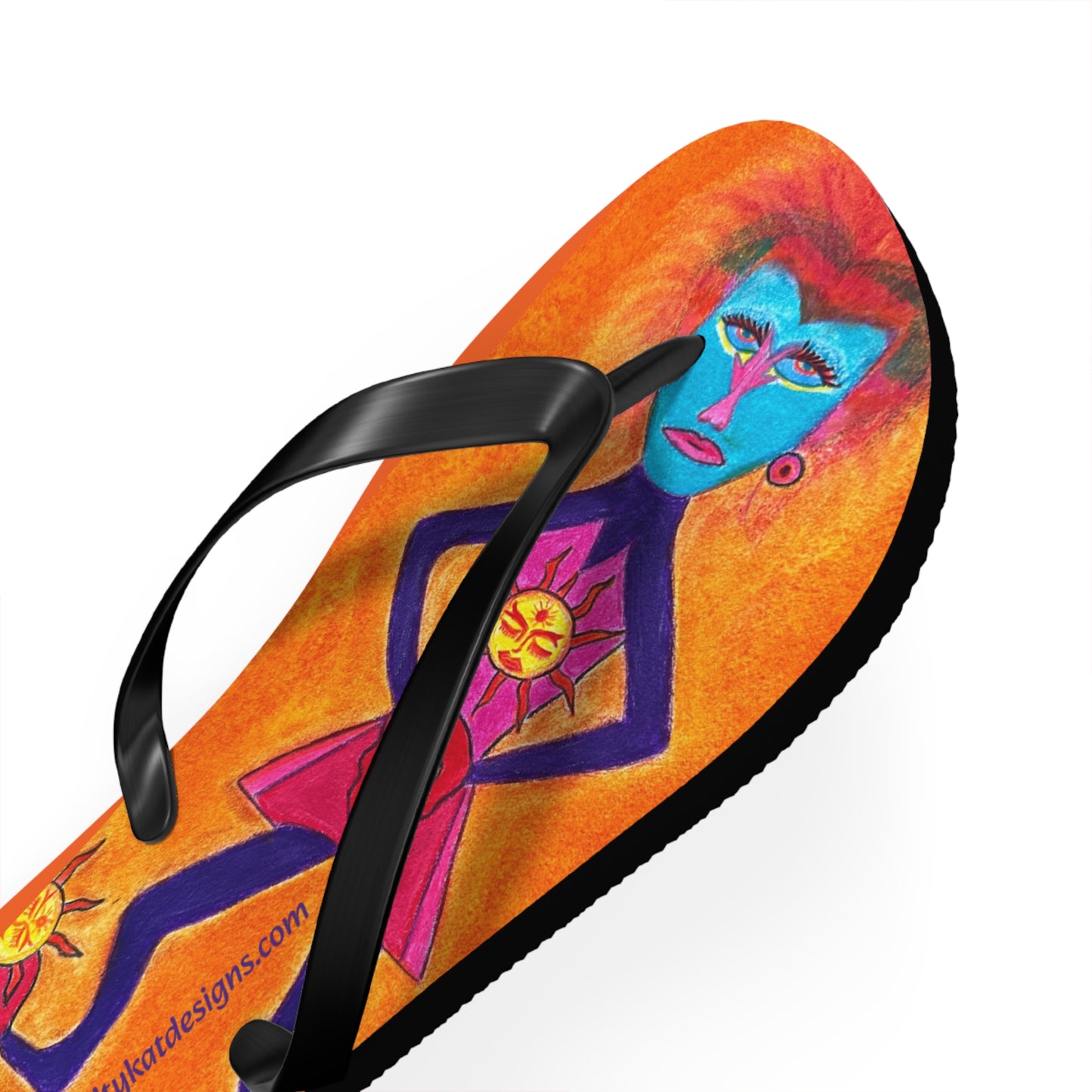 Super Heroine "Burst" - Flip Flops (S)