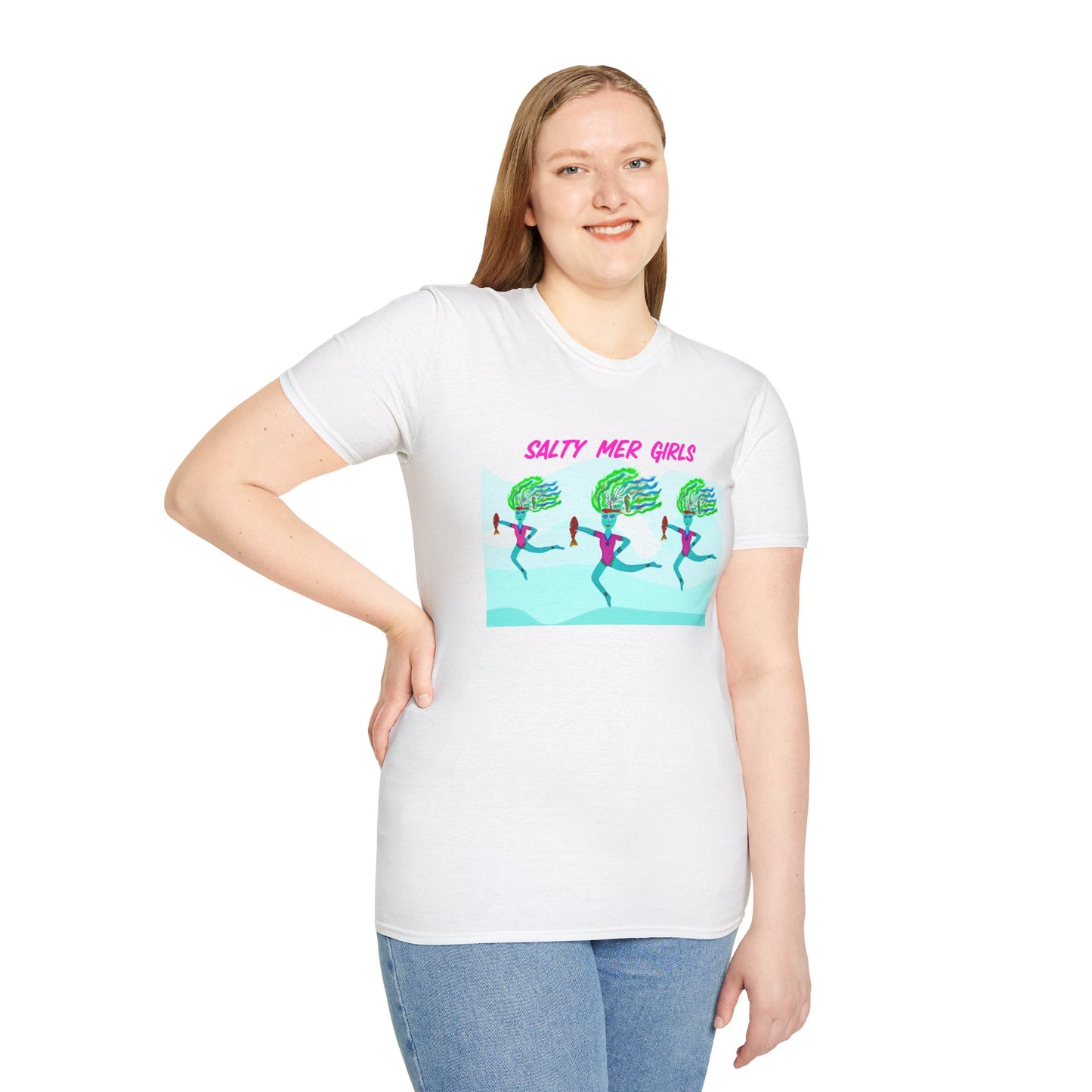 Salty Mer Girls Adult Unisex T