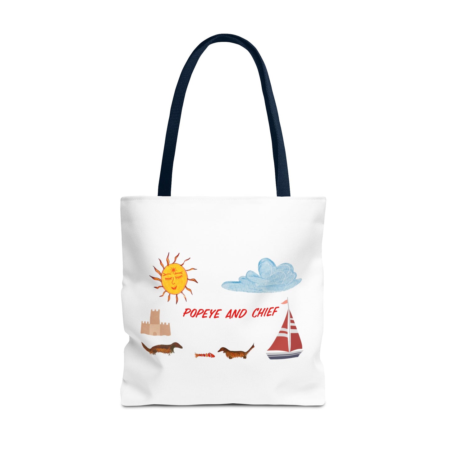 Popeye and Chief Tote Bag