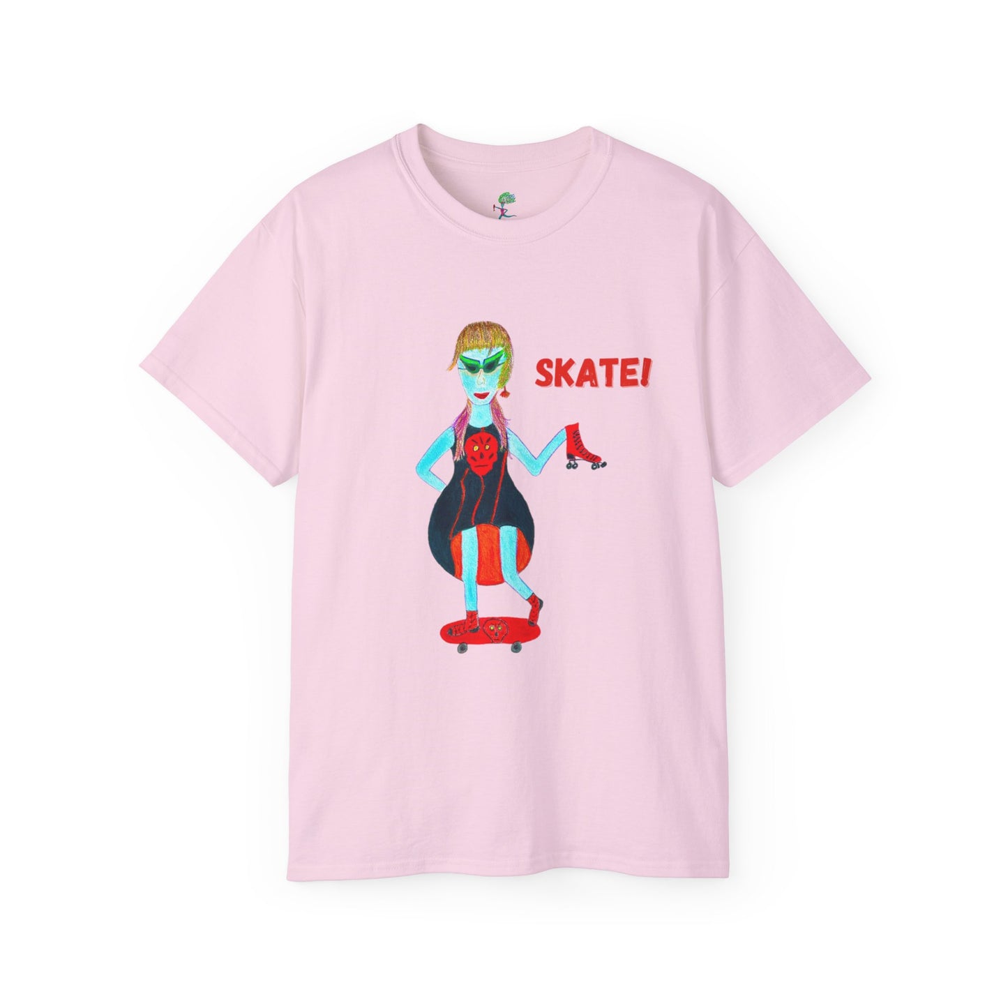 Girls With Grit "Skate!" - Adult Unisex Ultra Cotton Tee