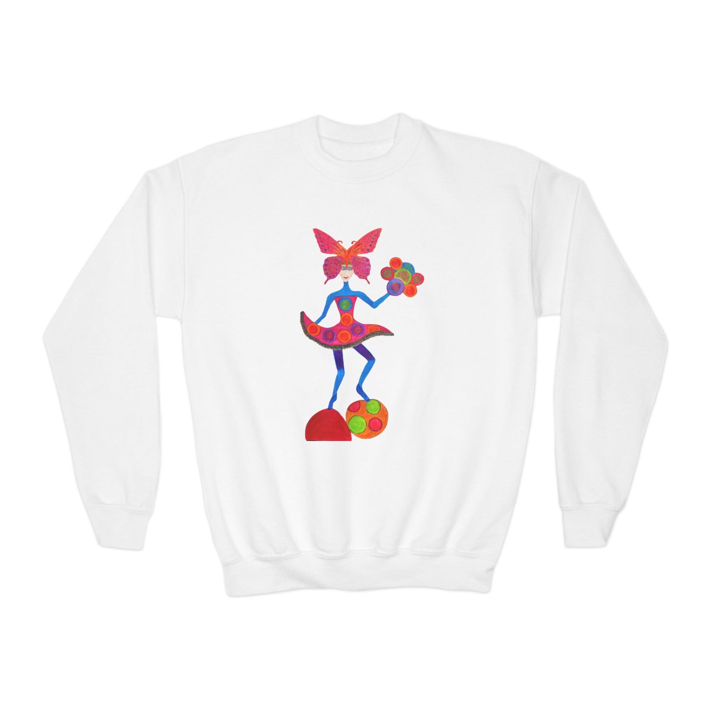 Ballerina Babes (Mia) - Youth Crewneck Sweatshirt