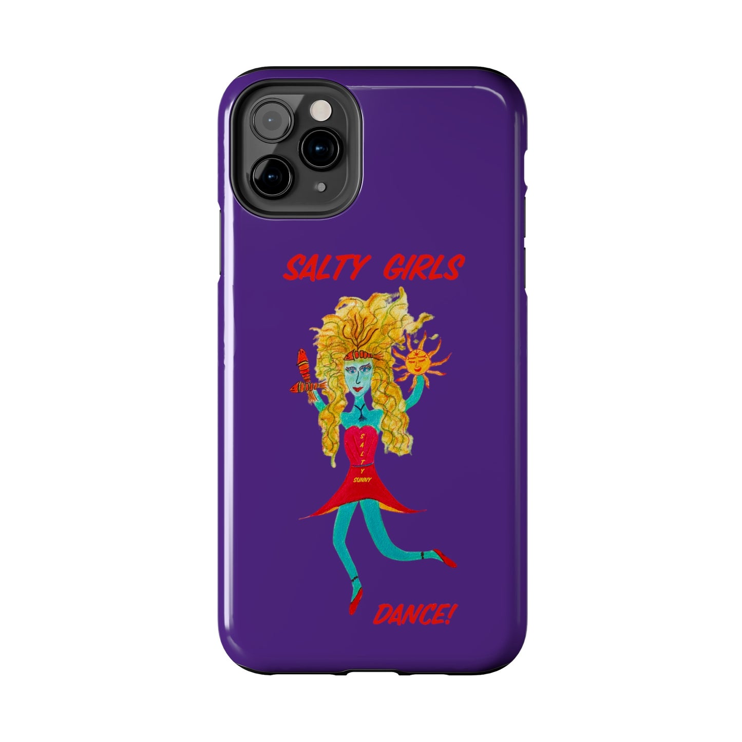 Salty Girls Dance - Purple Phone Cover