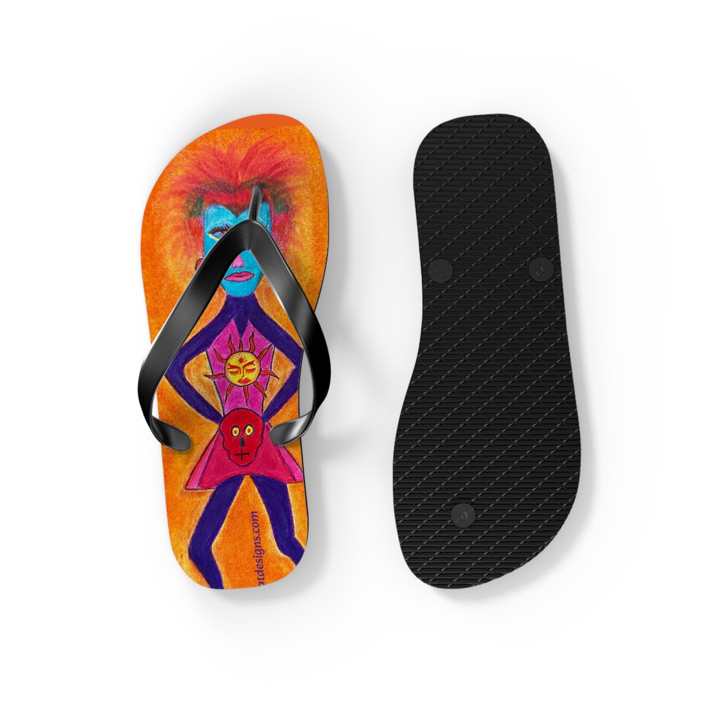 Super Heroine "Burst" - Flip Flops (M) 9-10