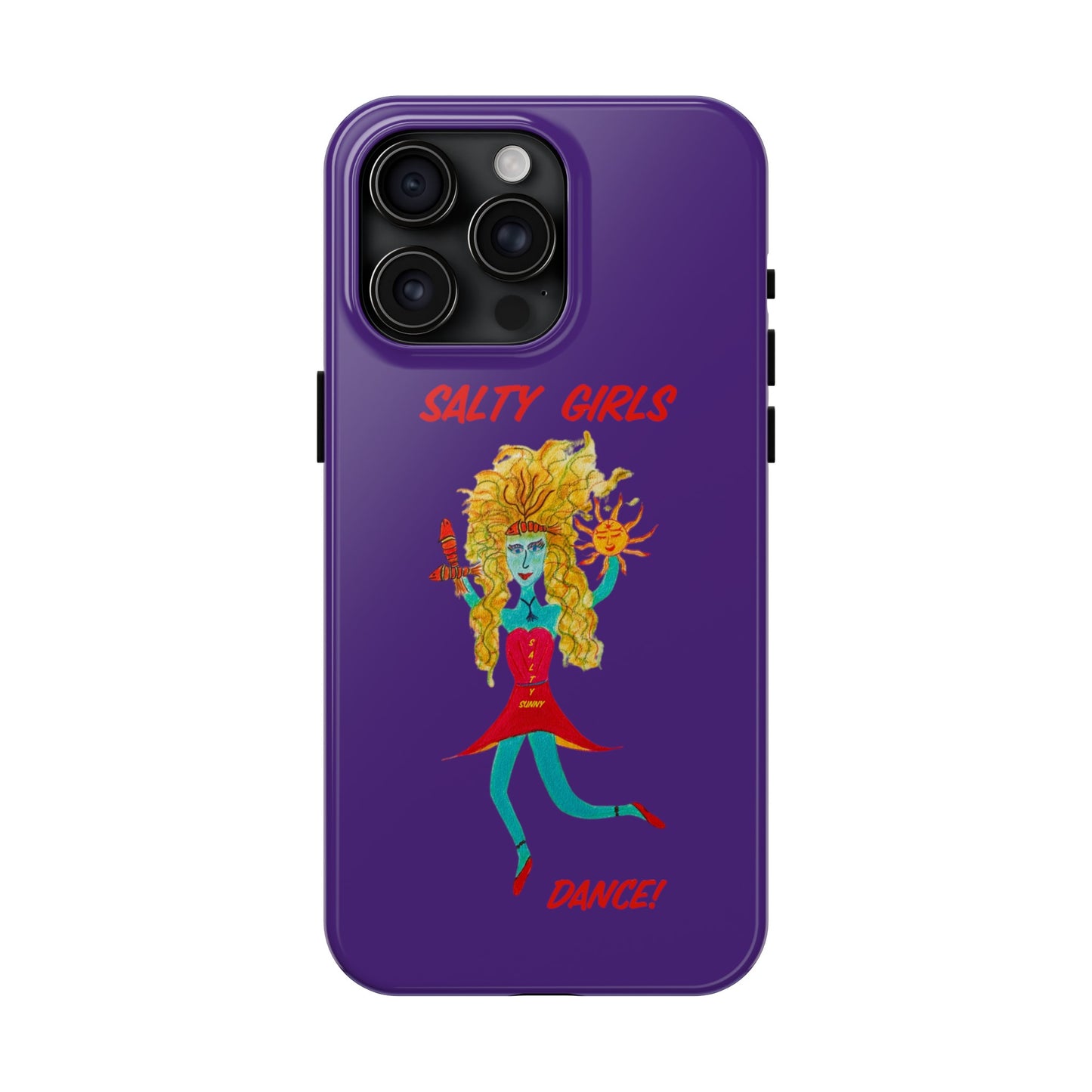 Salty Girls Dance - Purple Phone Cover