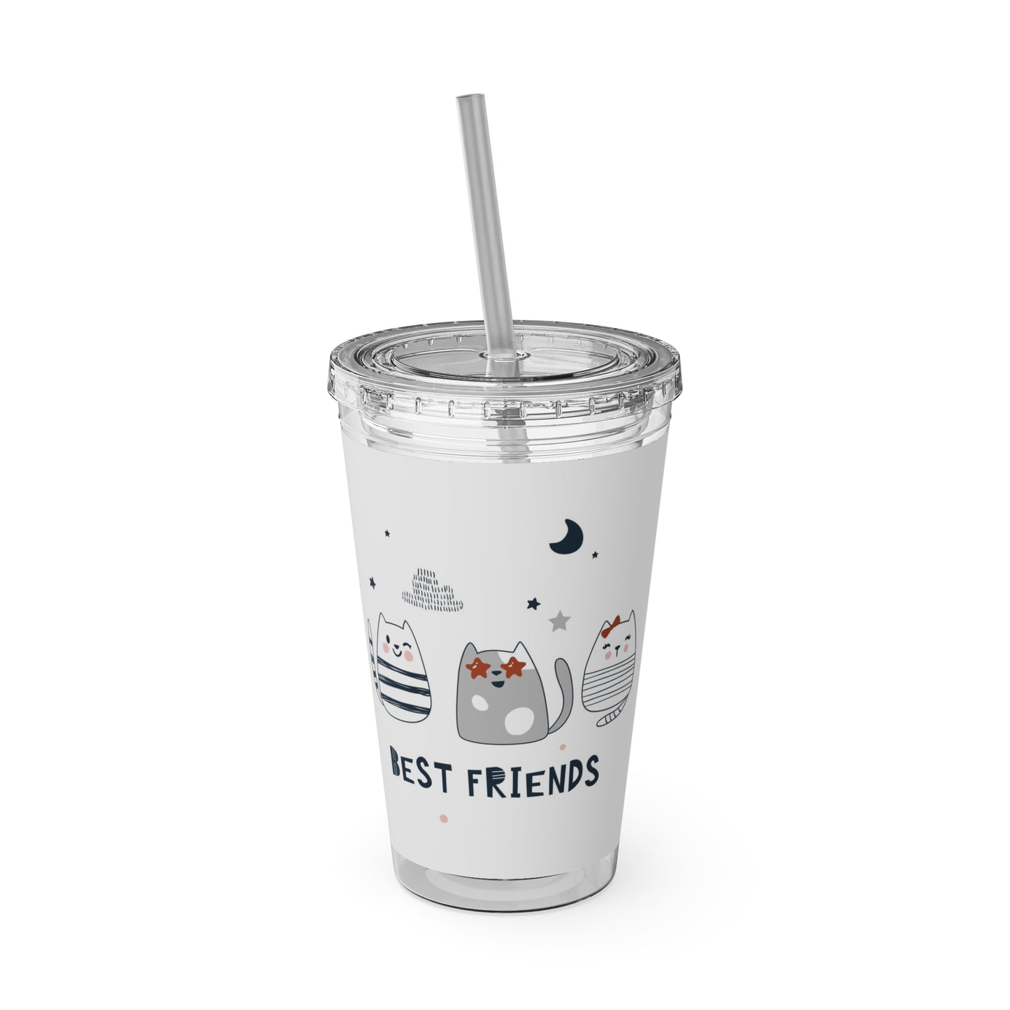 Best Friends Kitty Cat Tumbler