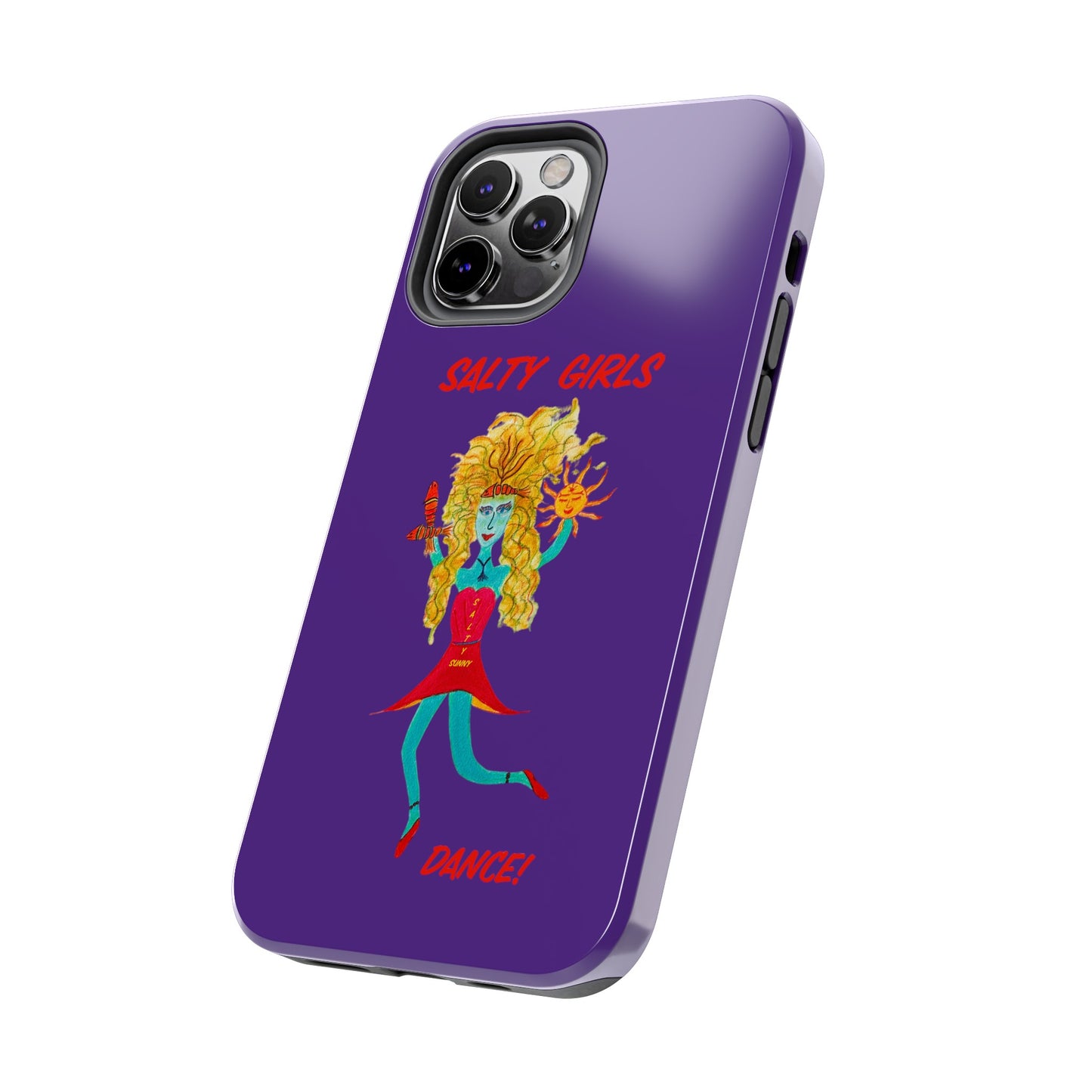 Salty Girls Dance - Purple Phone Cover