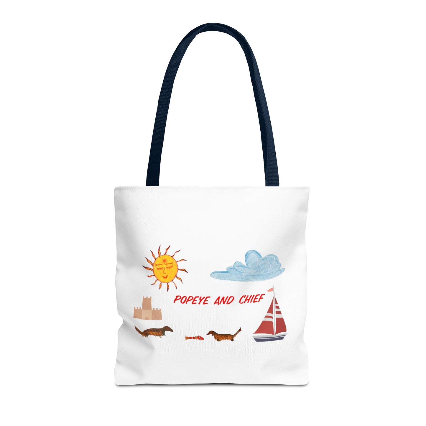 Popeye and Chief Tote Bag