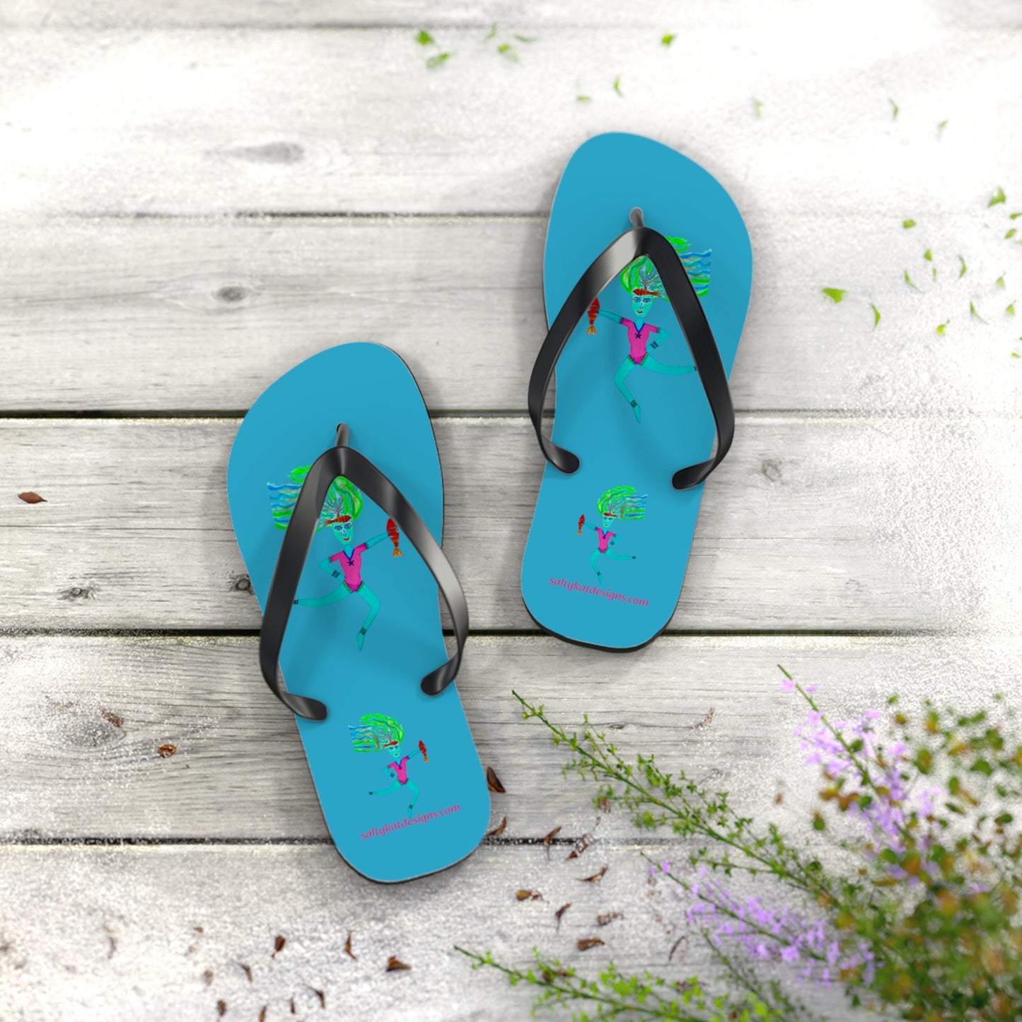 Mer Girls Flip Flops (M)