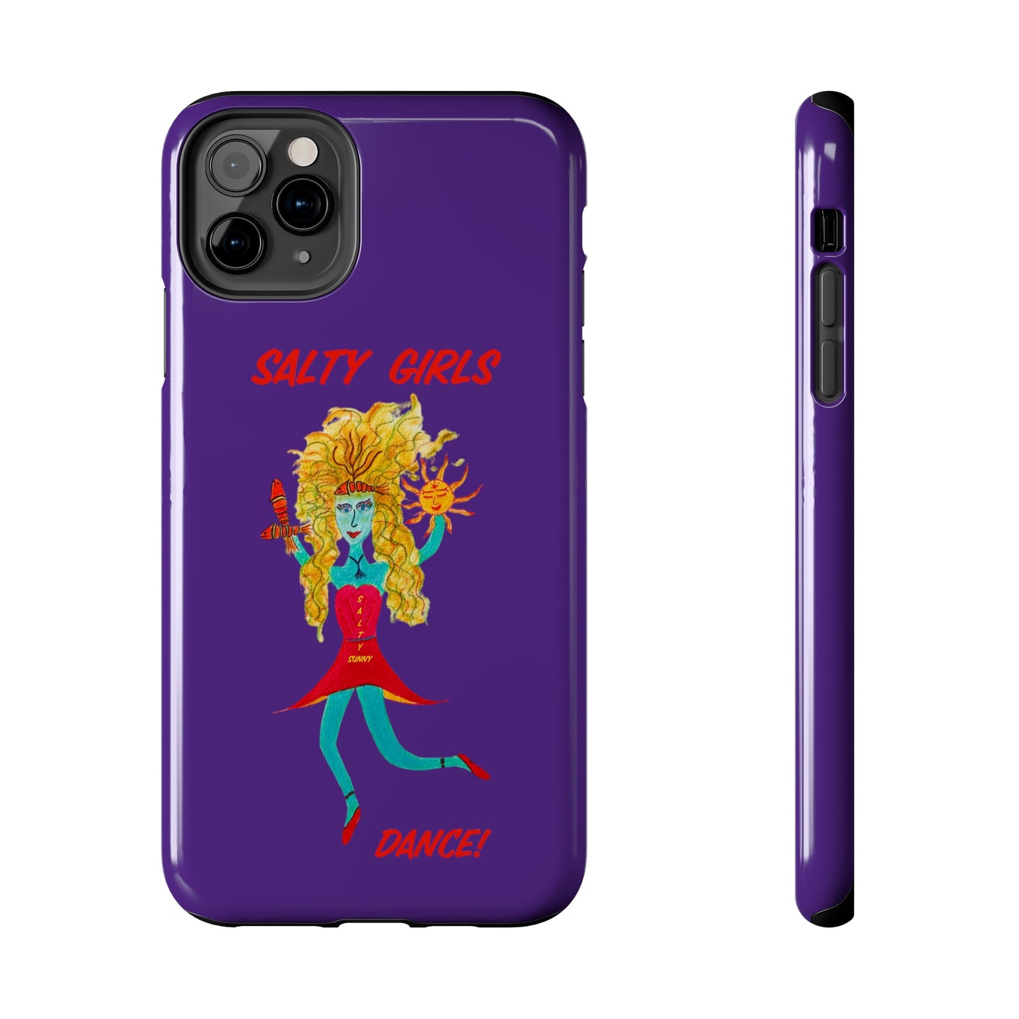 Salty Girls Dance - Purple Phone Cover