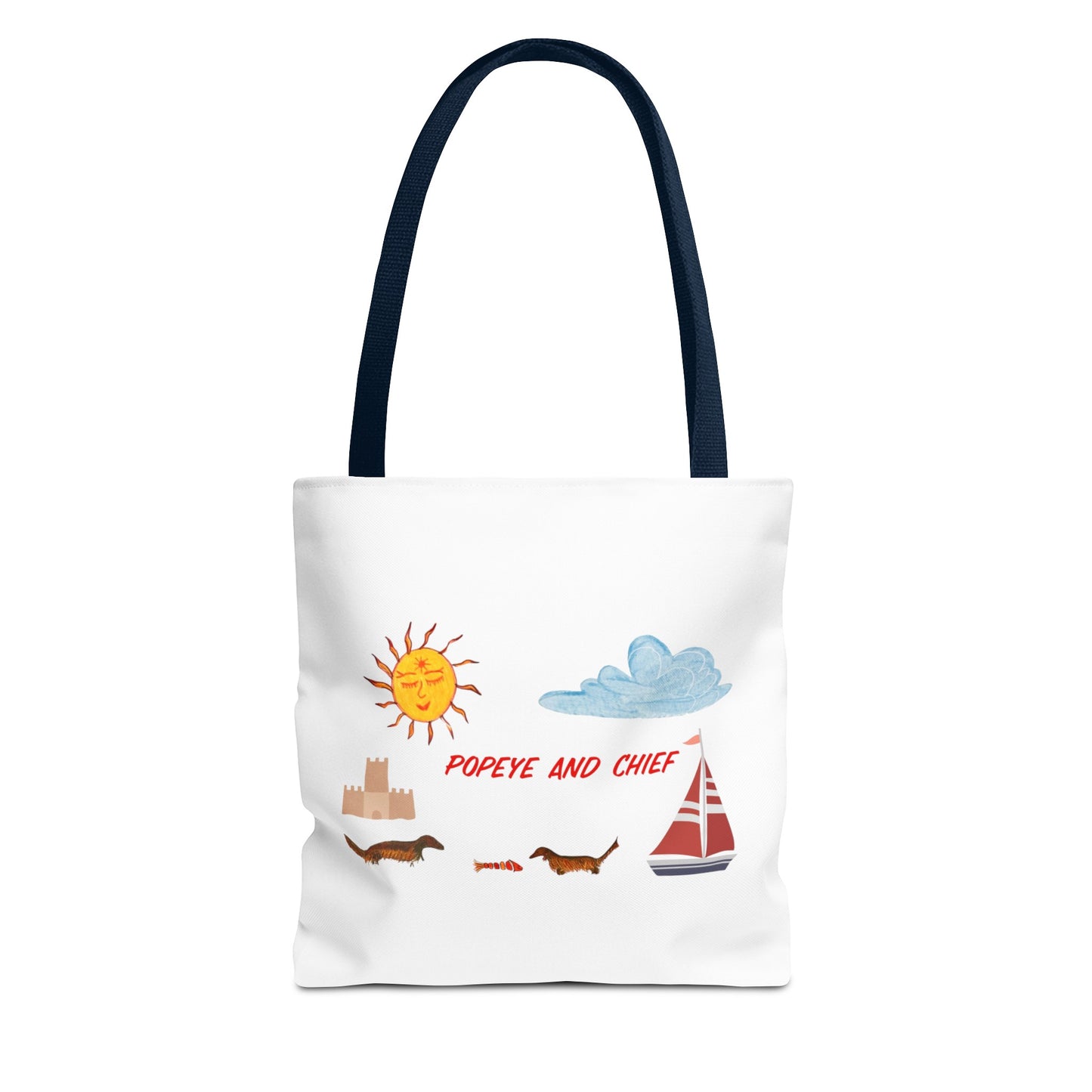 Popeye and Chief Tote Bag