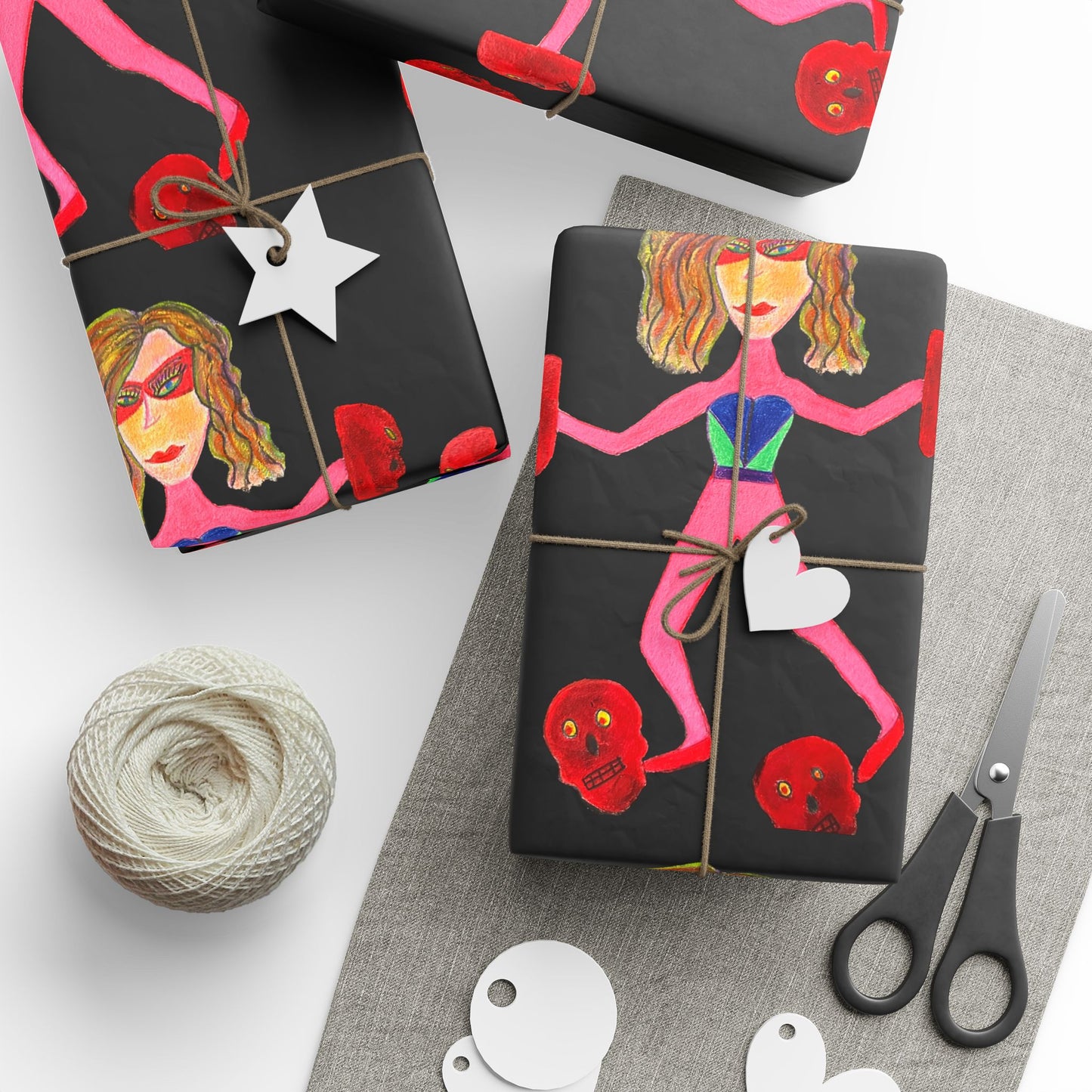 Girls With Grit Push It! - Gift Wrap