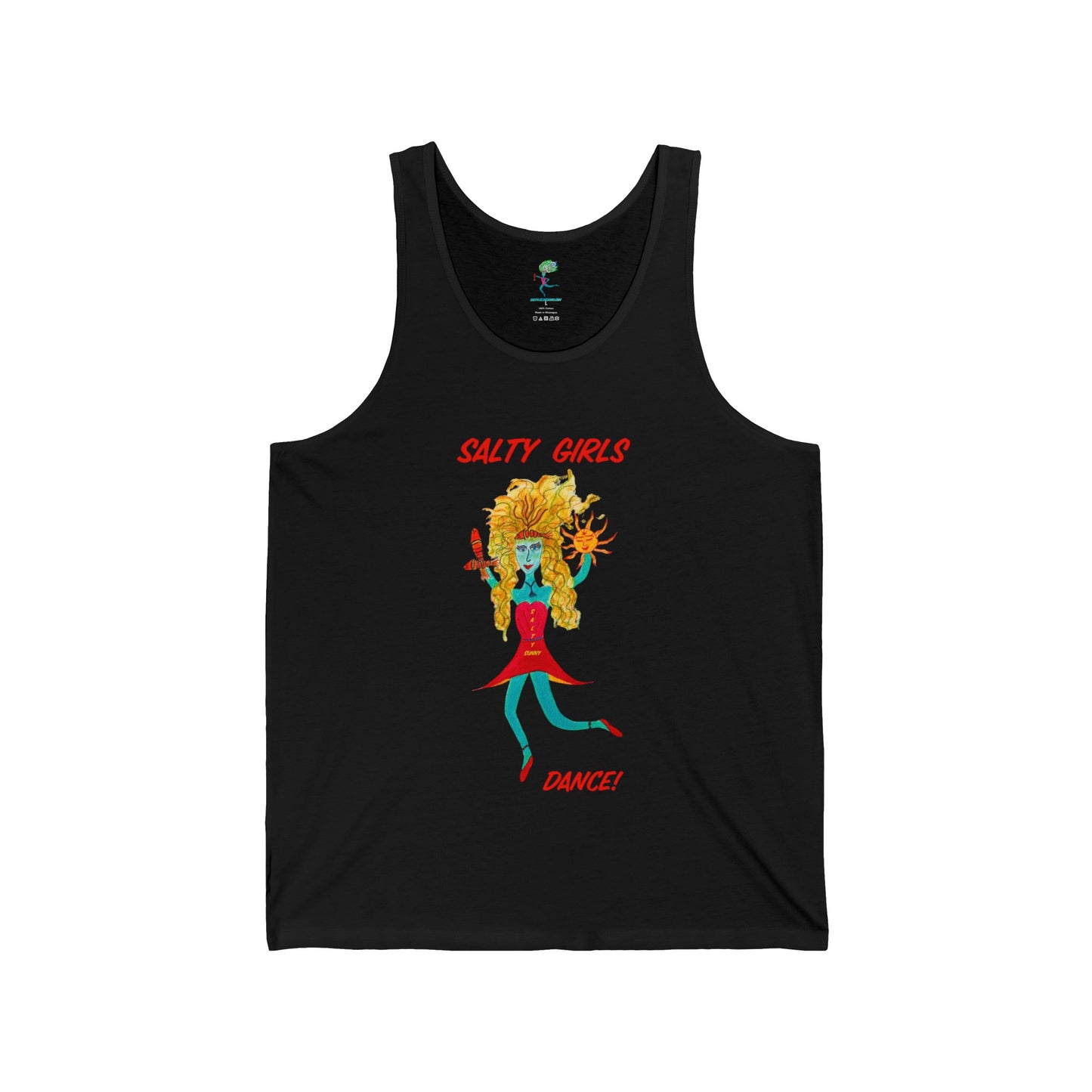 Salty Girls Dance - Adult Unisex Jersey Tank