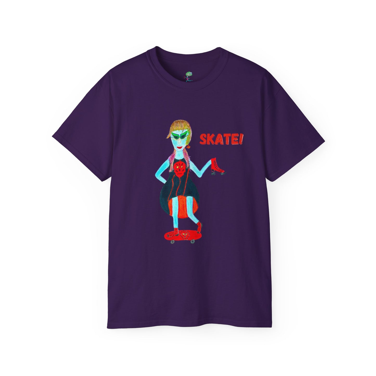 Girls With Grit "Skate!" - Adult Unisex Ultra Cotton Tee