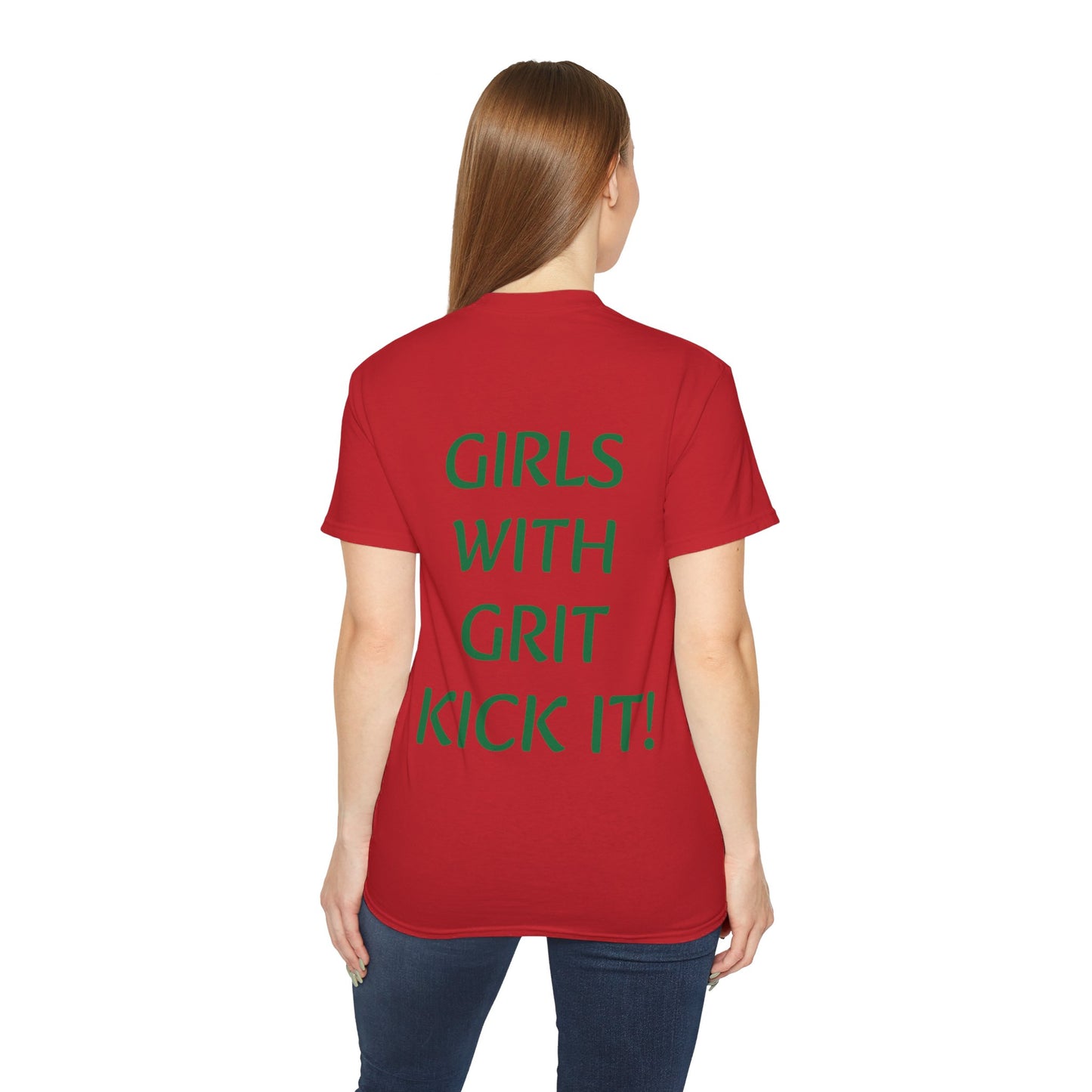 Girls With Grit "Kick It!" - Adult Unisex Ultra Cotton Tee