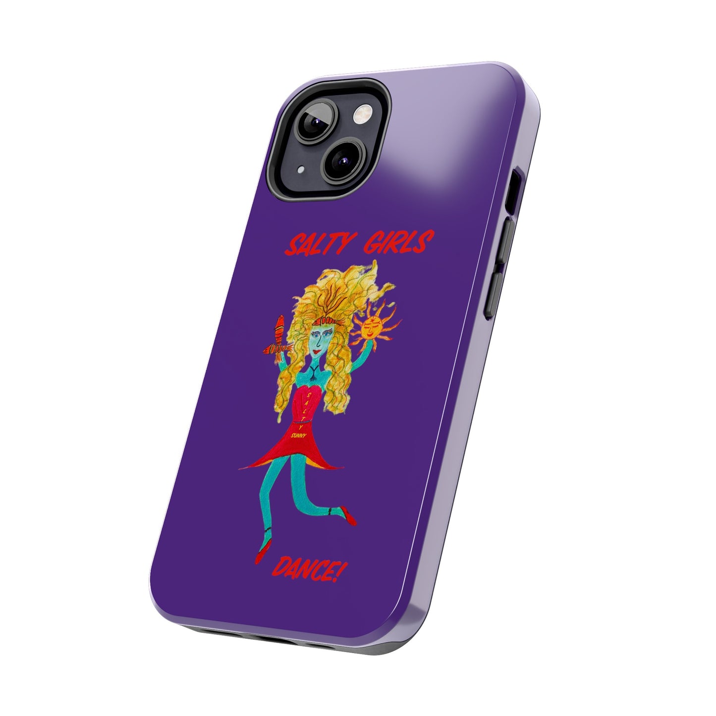 Salty Girls Dance - Purple Phone Cover