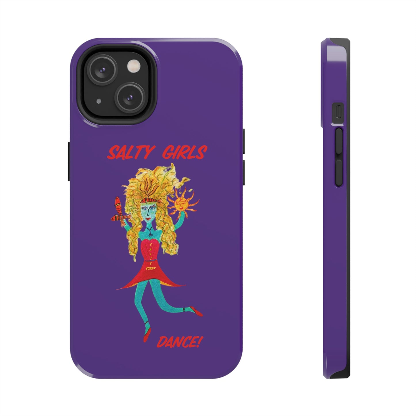 Salty Girls Dance - Purple Phone Cover