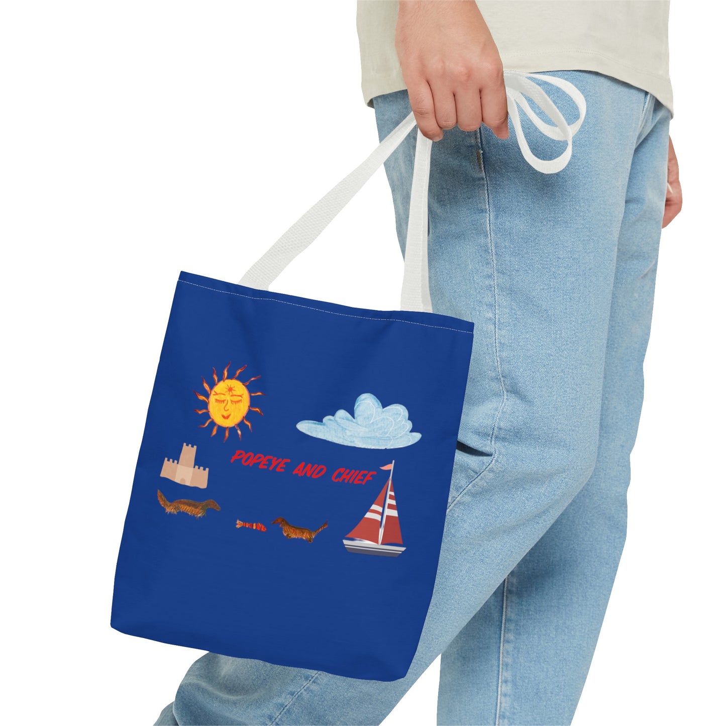 Popeye and Chief Tote Bag